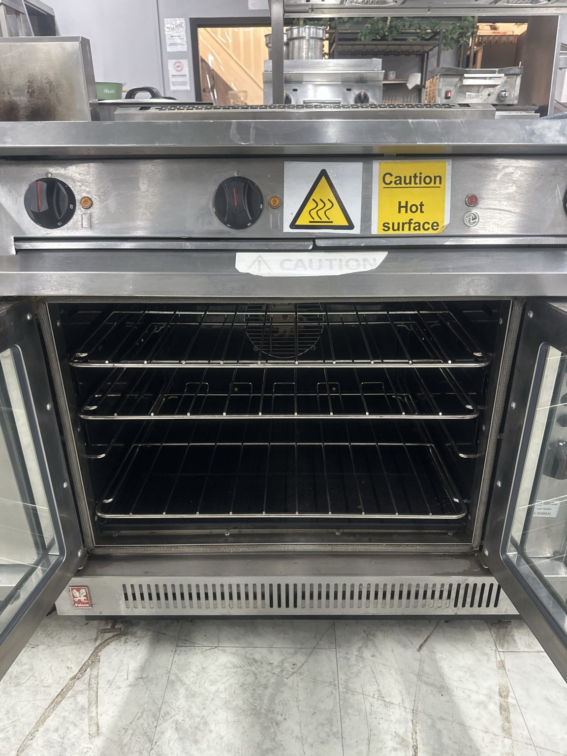 Falcon Solid Top With Glass Door Oven 3 Phase Electric – Model E2102 ...
